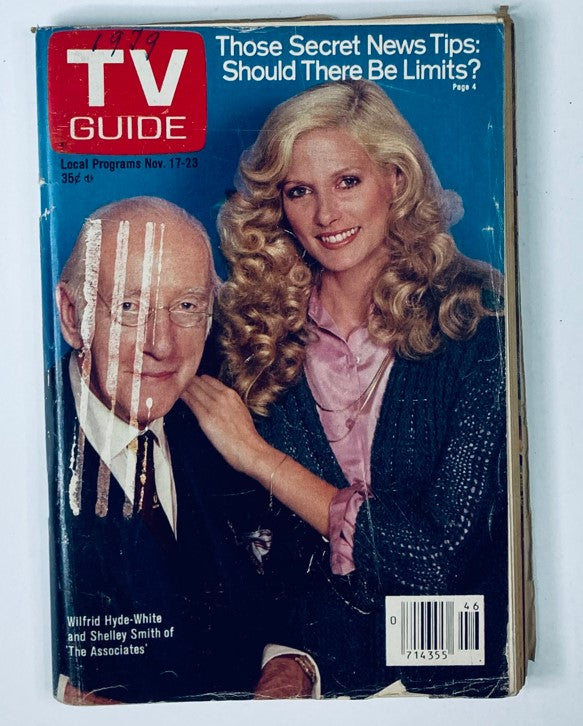 TV Guide Magazine November 17 1979 Wilfrid Hyde-White WA-Baltimore Ed.