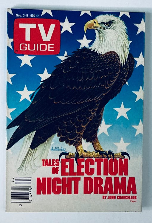 TV Guide Magazine November 3 1984 Election Night Drama WA-Baltimore Ed. No Label