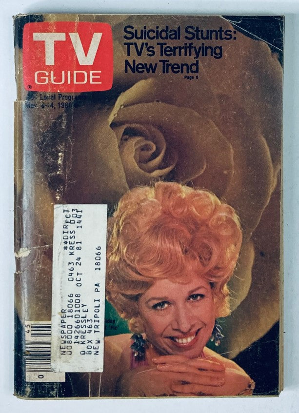 TV Guide Magazine November 8 1980 Polly Holliday Central Pennsylvania Ed.