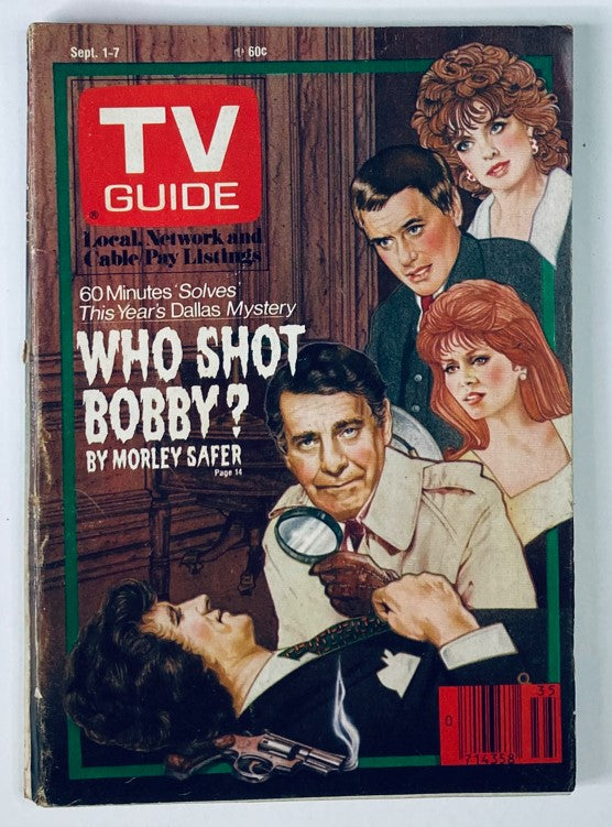 TV Guide Magazine September 1 1984 Morley Safer Dayton Ed. No Label