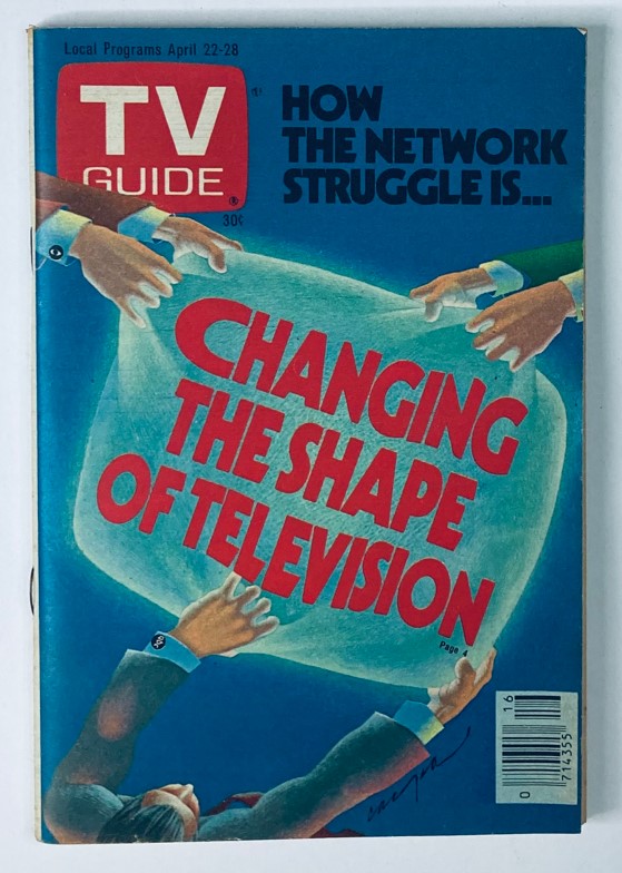 TV Guide Magazine April 22 1978 The Network Struggle New Jersey-PA Ed. No Label