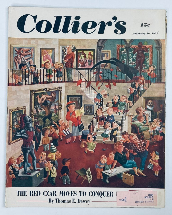 VTG Collier's Magazine February 10 1951 Vol 127 No. 6 Red Czar Moves To Conquer