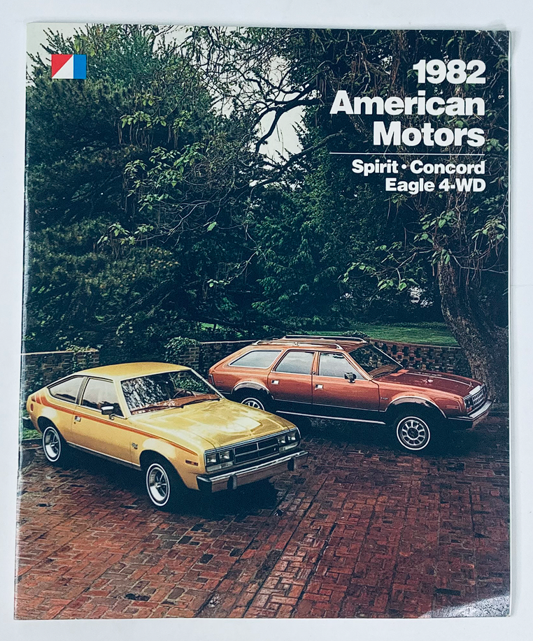 1982 American Motors Spirit Dealer Showroom Sales Brochure Guide Catalog