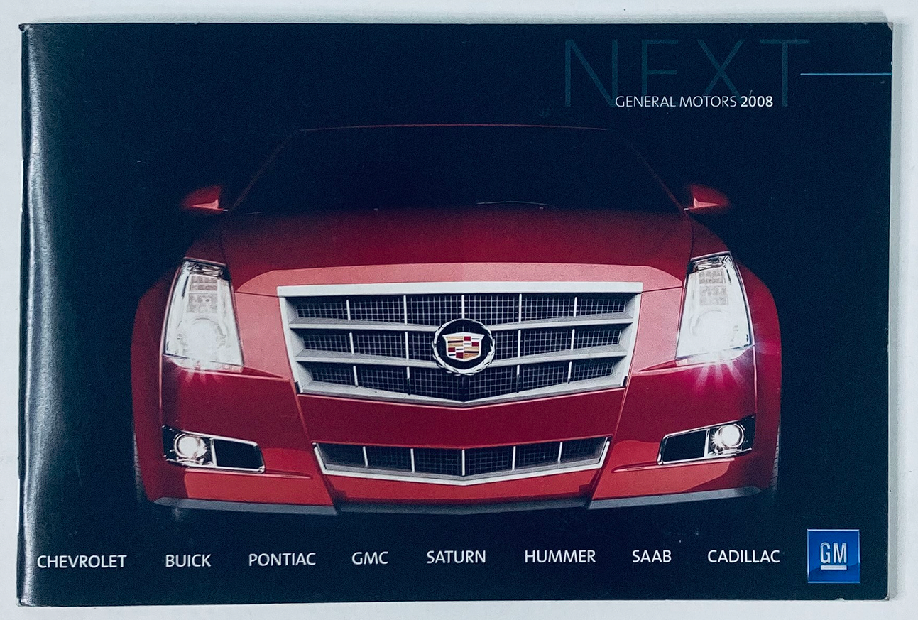 2008 General Motors Chevrolet Dealer Showroom Sales Brochure Guide Catalog