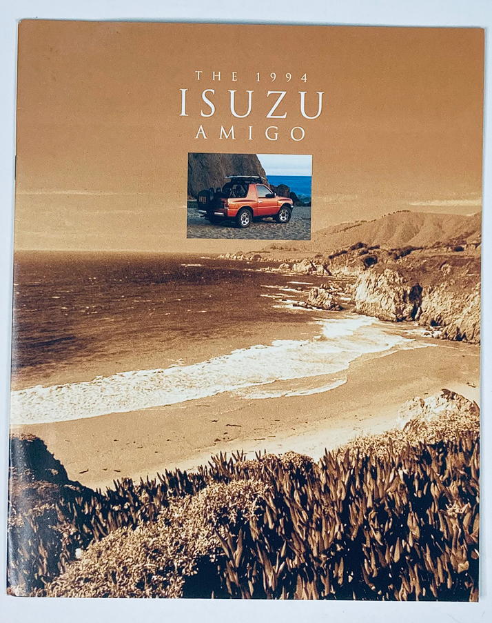 1994 Isuzu Amigo Dealer Showroom Sales Brochure Guide Catalog