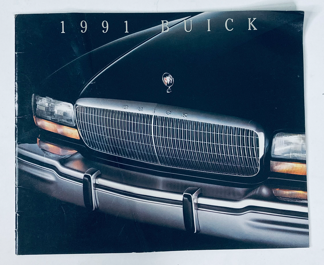 1991 Buick Dealer Showroom Sales Brochure Guide Catalog