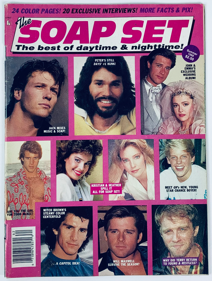 VTG The Soap Set Magazine Summer 1986 Vol 1 #2 Mitch Brown No Label