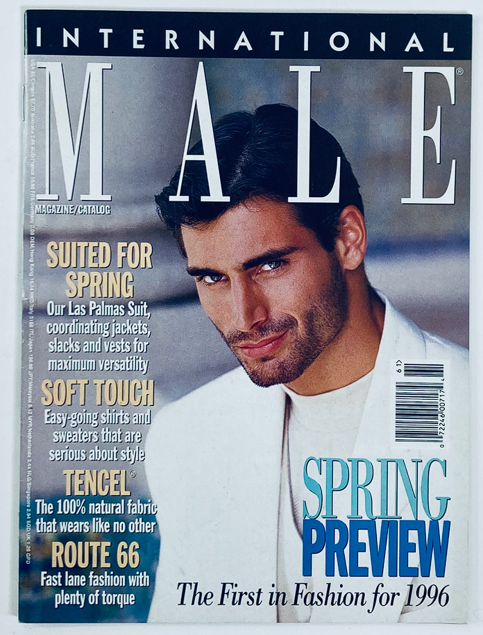 1996 International Male Magazine Catalog Bryce Buell Cover