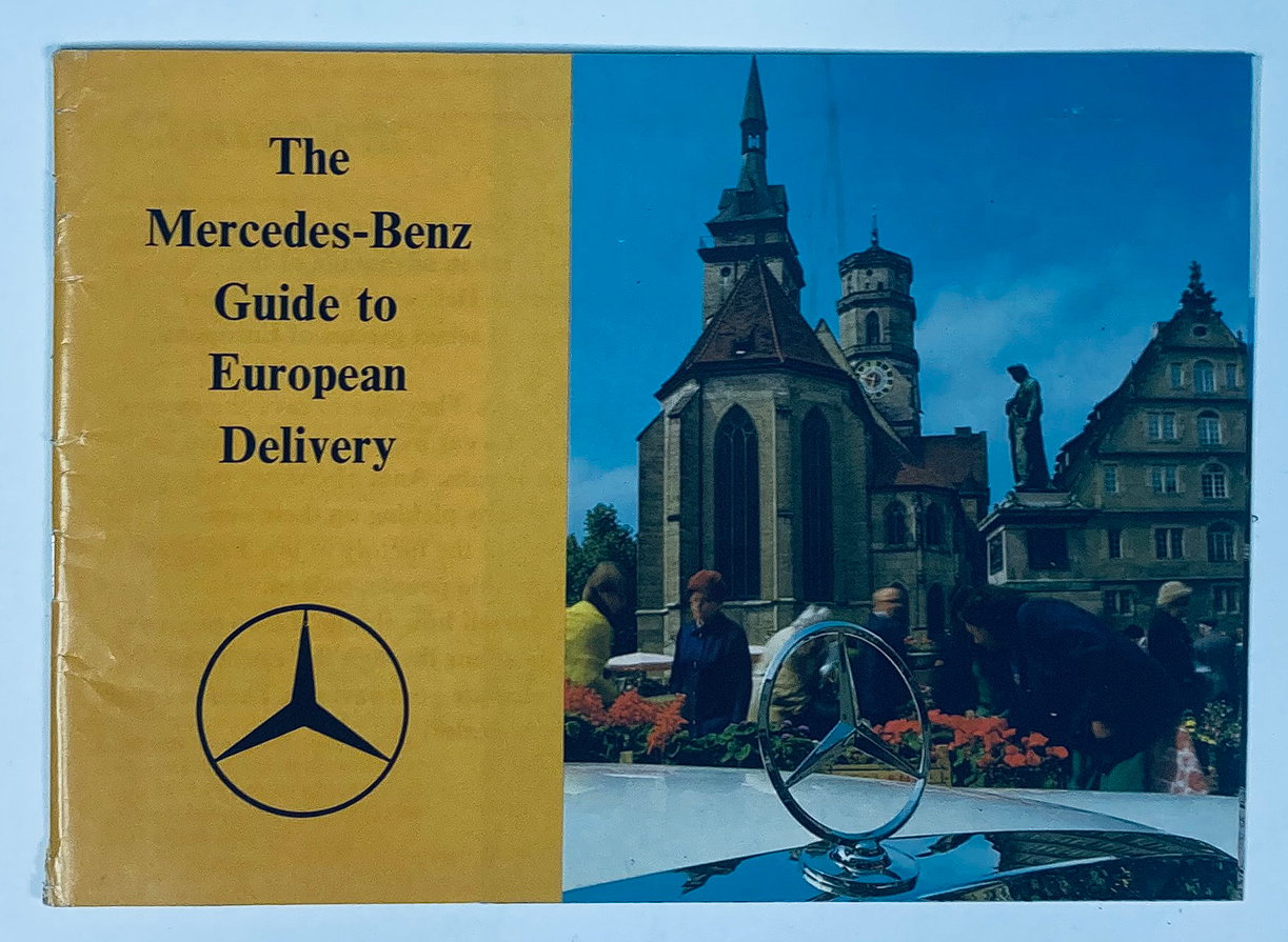 1978 Mercedes-Benz Lineup Dealer Showroom Sales Brochure Guide Catalog