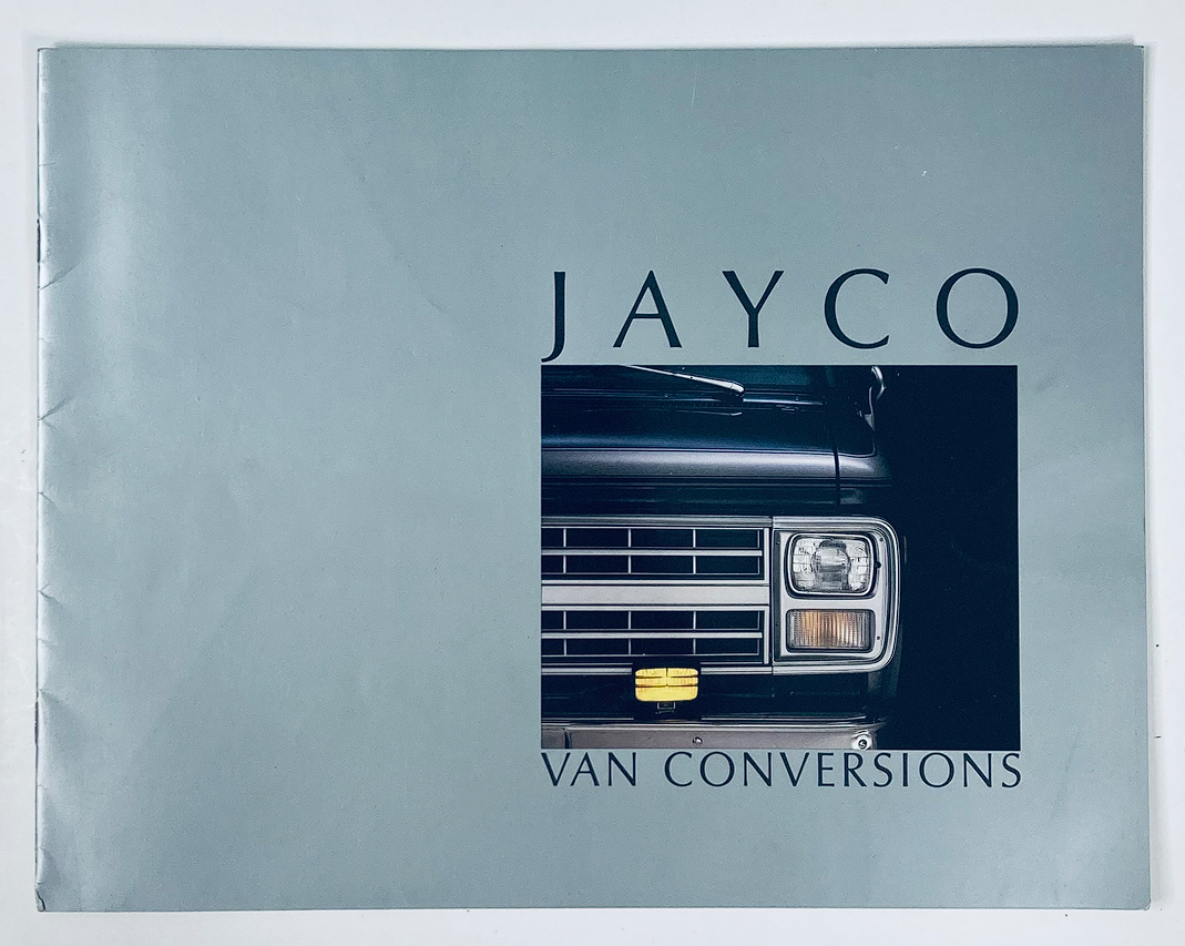 1984 Jayco Van Conversions Dealer Showroom Sales Brochure Guide Catalog