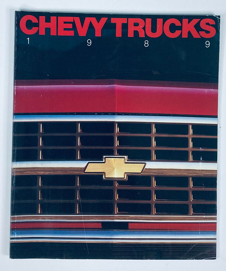 1989 Chevrolet Trucks Dealer Showroom Sales Brochure Guide Catalog