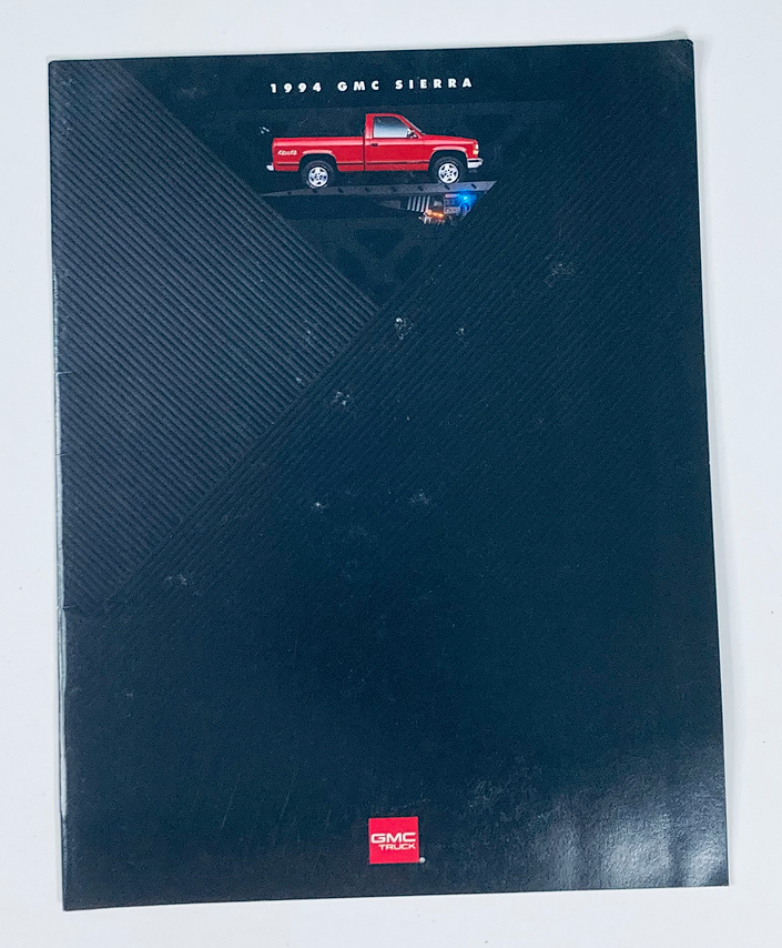 1994 GMC Sierra Dealer Showroom Sales Brochure Guide Catalog