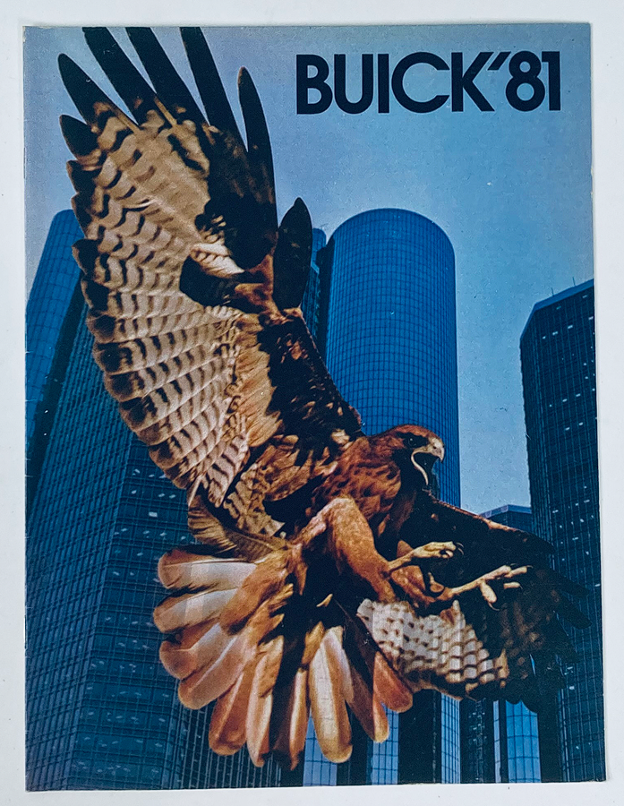 1981 Buick Dealer Showroom Sales Brochure Guide Catalog