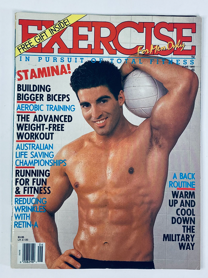 Exercise for Men Only Magazine May 1989 Vol 5 #3 Peter Oppegard No Label