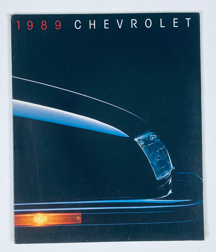 1989 Chevrolet Lineup Dealer Showroom Sales Brochure Guide Catalog