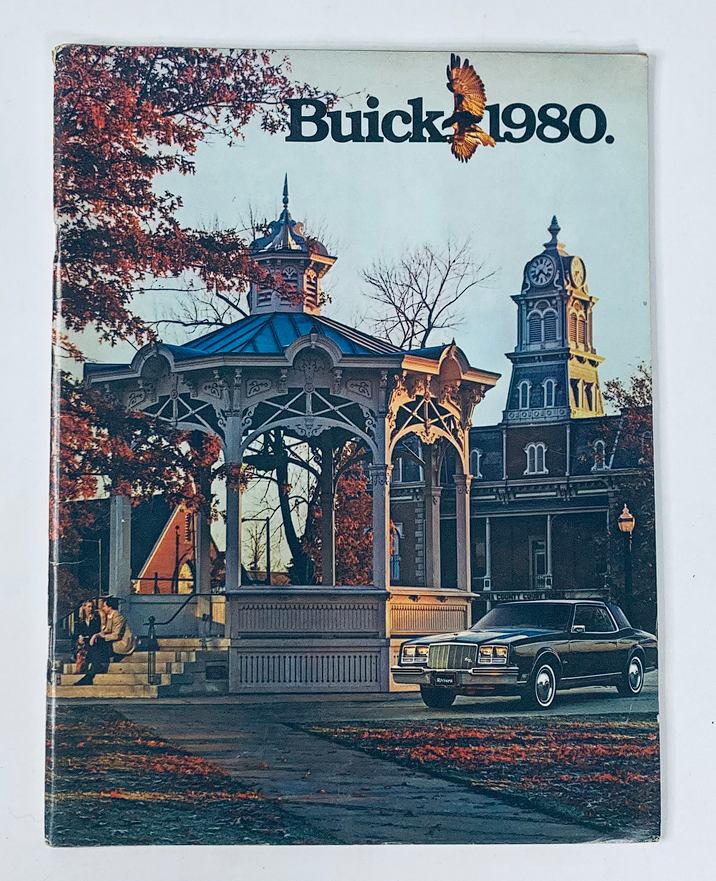 1980 Buick Car Dealer Showroom Sales Brochure Guide Catalog