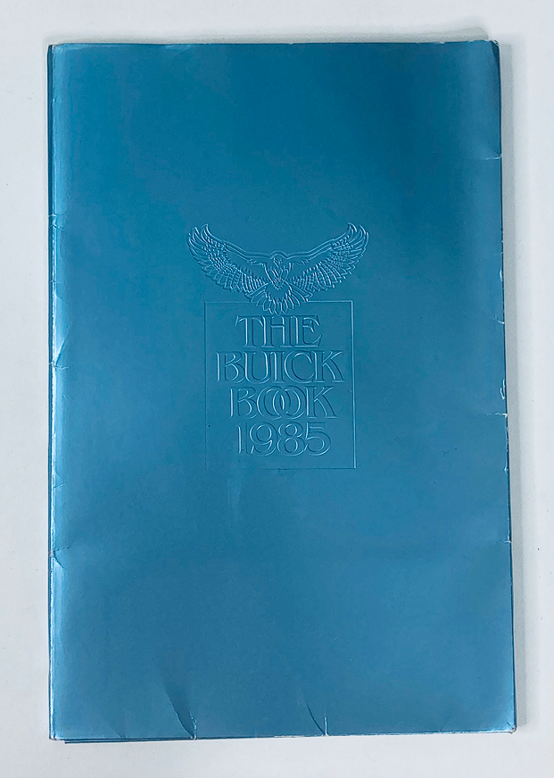 1985 Buick Dealer Showroom Sales Brochure Guide Catalog