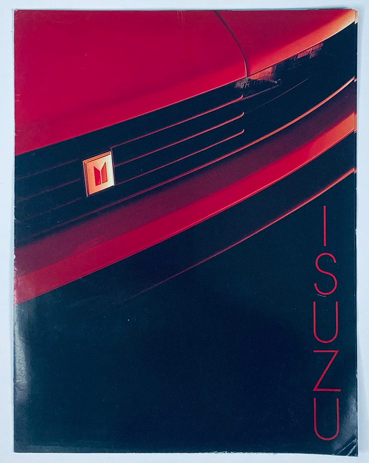 1984 Isuzu Lineup Dealer Showroom Sales Brochure Guide Catalog