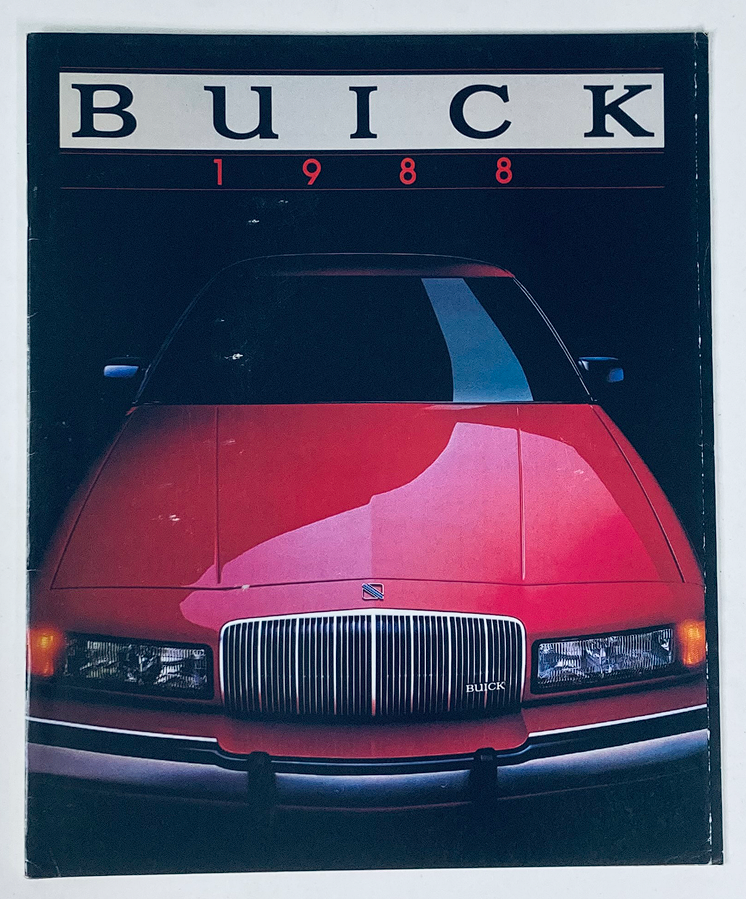 1988 Buick Dealer Showroom Sales Brochure Guide Catalog