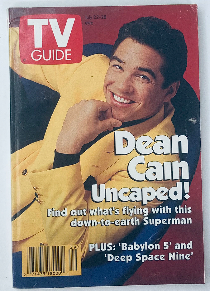 TV Guide Magazine July 22 1995 Dean Cain Dayton Edition No Label