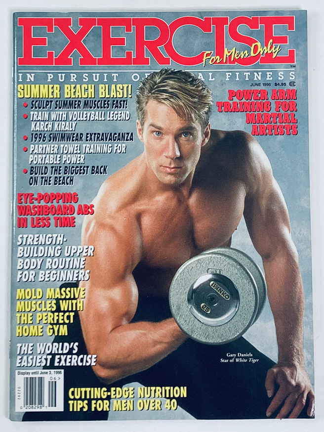 Exercise for Men Only Magazine June 1996 Vol 12 #3 Gary Daniels No Label