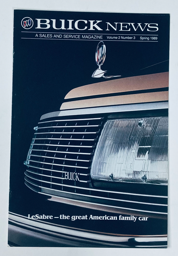 1989 Buick Vol 2 #3 LeSabre Dealer Showroom Sales Brochure Guide Catalog