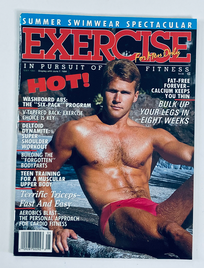 Exercise for Men Only Magazine May 1994 Vol 10 #3 The Six-Pack Program No Label