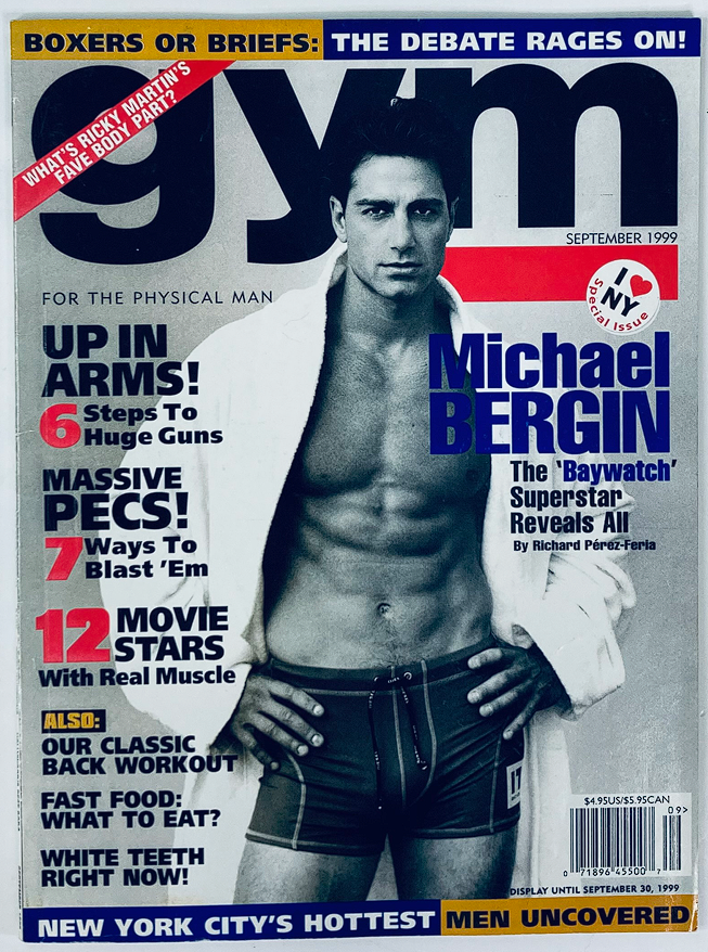 Gym for the Physical Man Magazine September 1999 Michael Bergin No Label