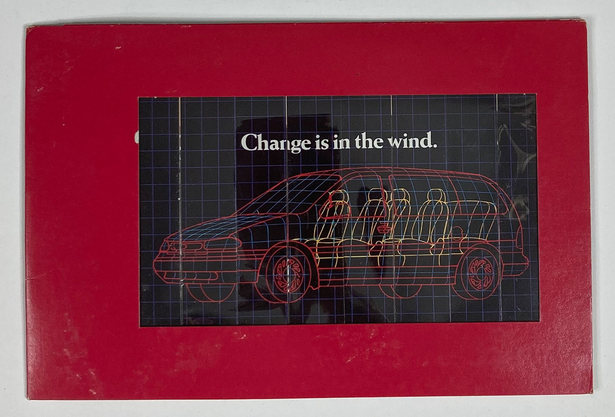 1995 Change is in the Wind Dealer Showroom Sales Brochure Guide Catalog