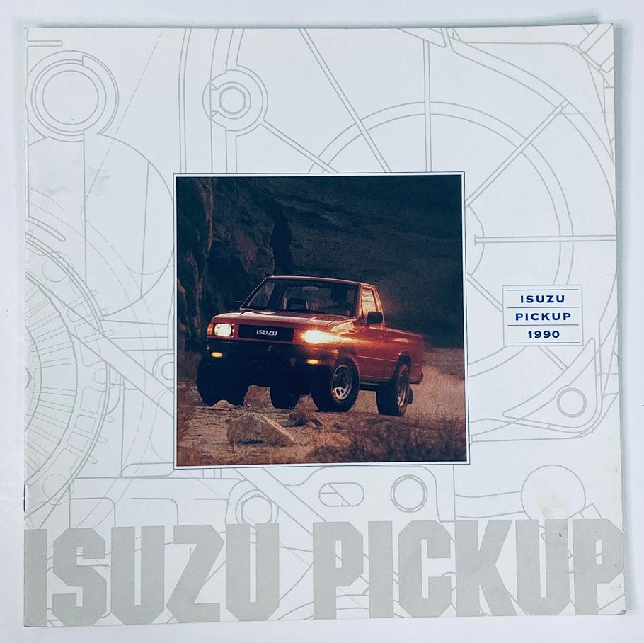 1990 Isuzu Pickup Dealer Showroom Sales Brochure Guide Catalog