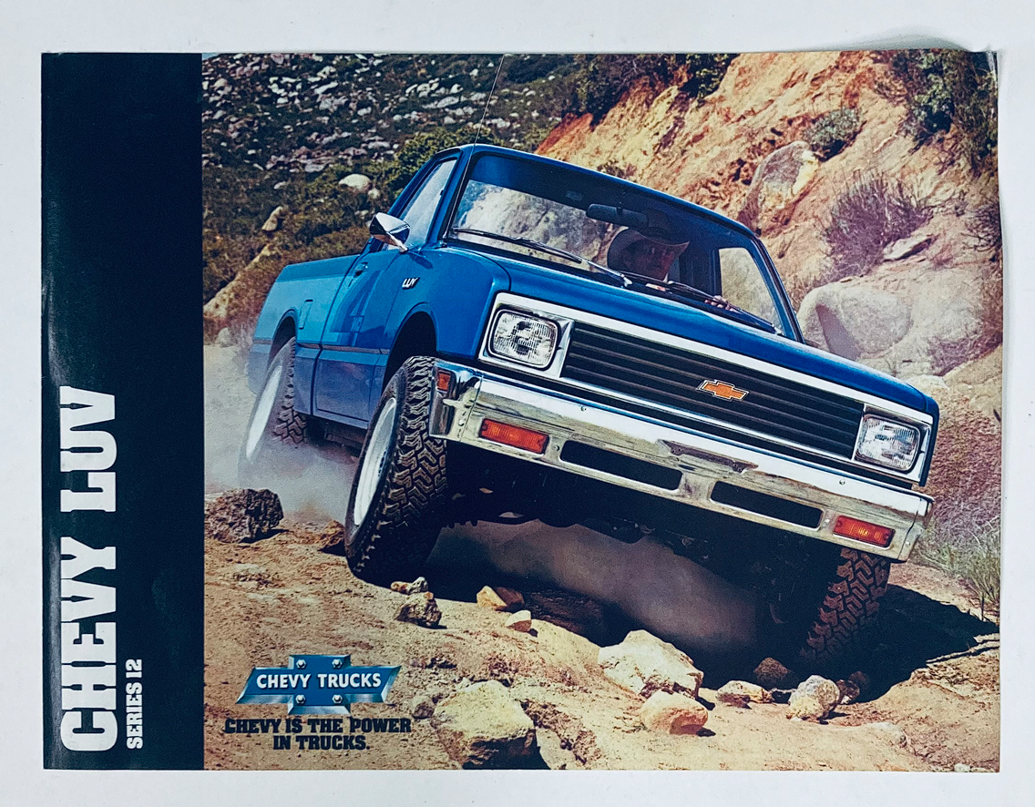 1982 Chevrolet Trucks LUV Series 12 Dealer Showroom Sales Brochure Guide Catalog