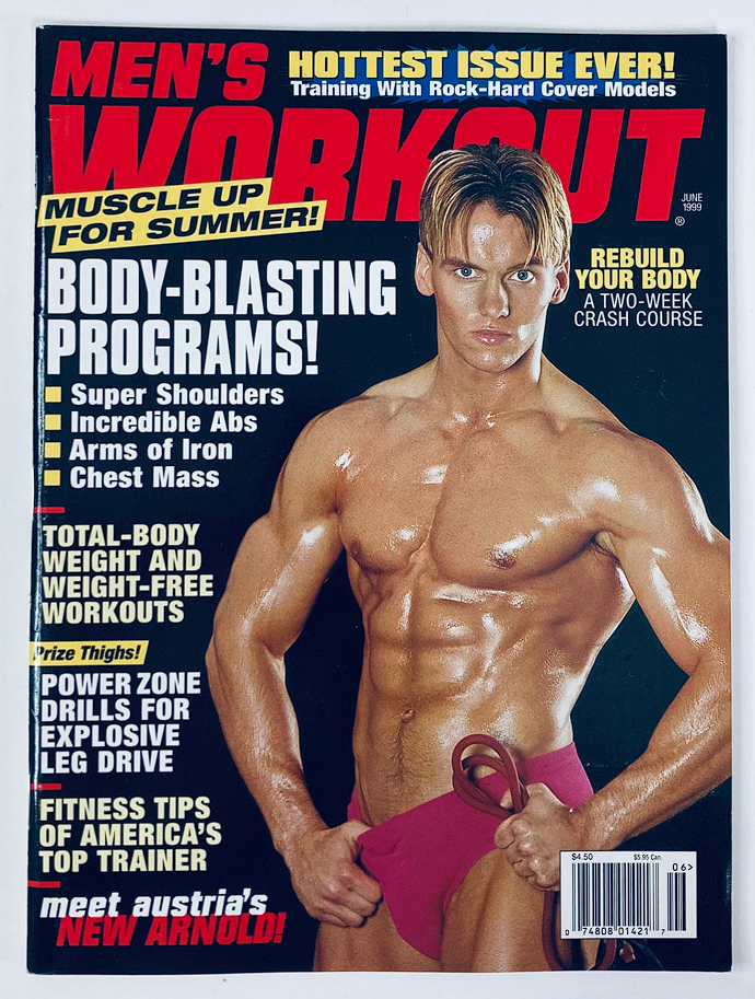 Men's Workout Magazine June 1999 Rebuild Your Body A Two-Week Course No Label