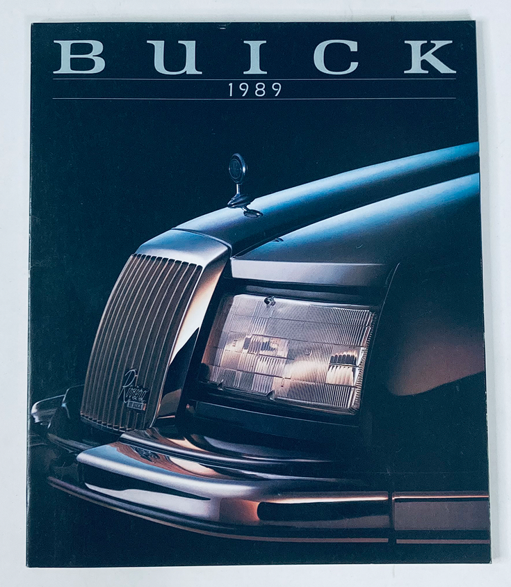 1989 Buick Dealer Showroom Sales Brochure Guide Catalog