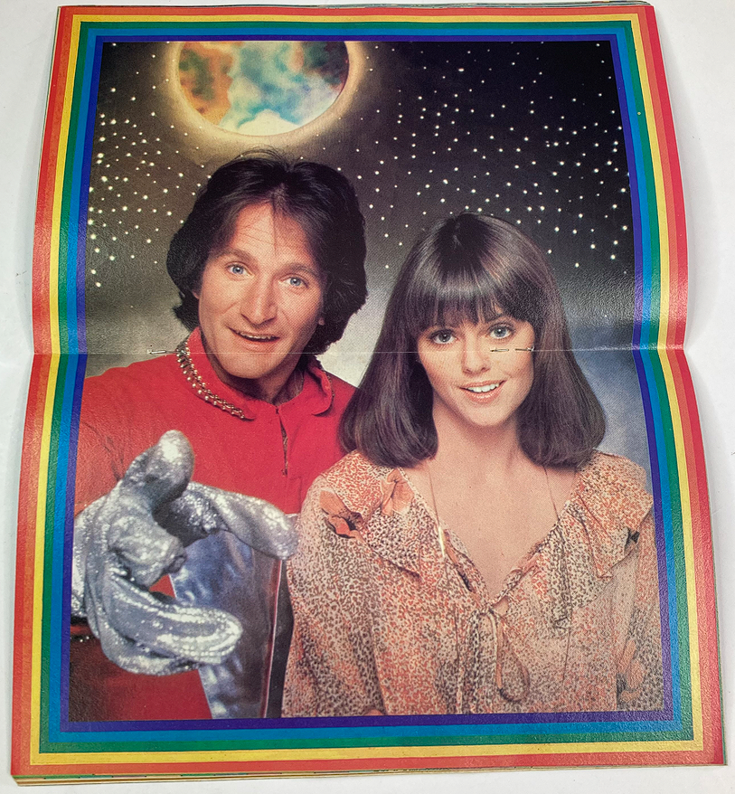 VTG SuperMag Magazine Vol 3 No. 7 Robin Williams Pam Dawber Mini-poster No Label