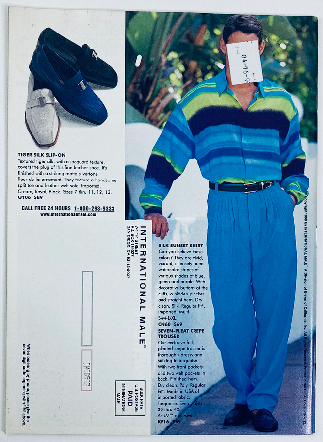 1999 Summer Fashion Preview International Male Magazine Catalog