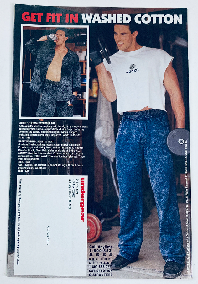 1994 Winter Undergear for the Fitness Conscious Man Catalog