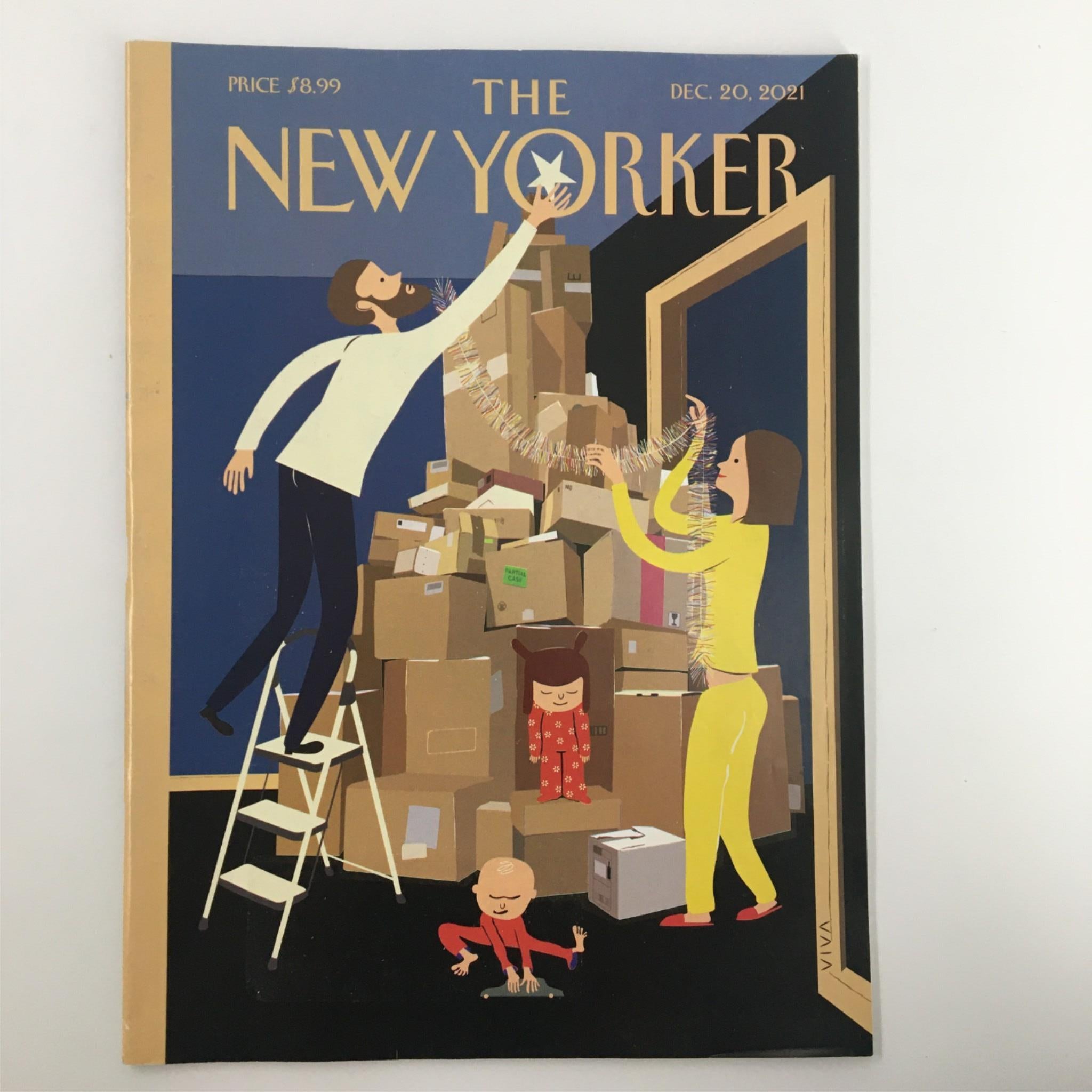 The New Yorker Full Magazine December 20 2021 Wrapping Up by Frank Viva