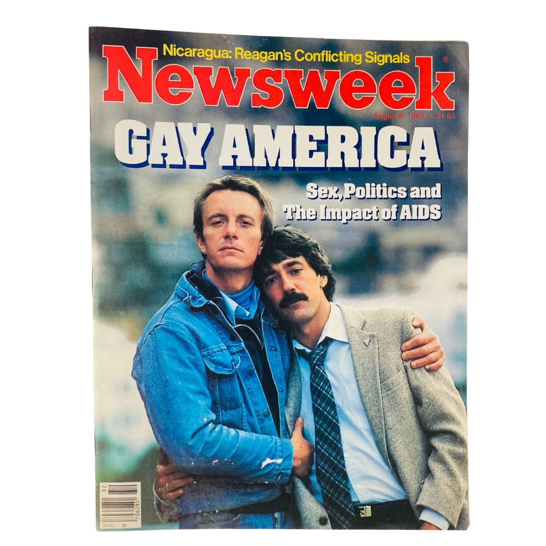 VTG Newsweek Magazine August 8 1983 Gay America Faces AIDS and Struggles