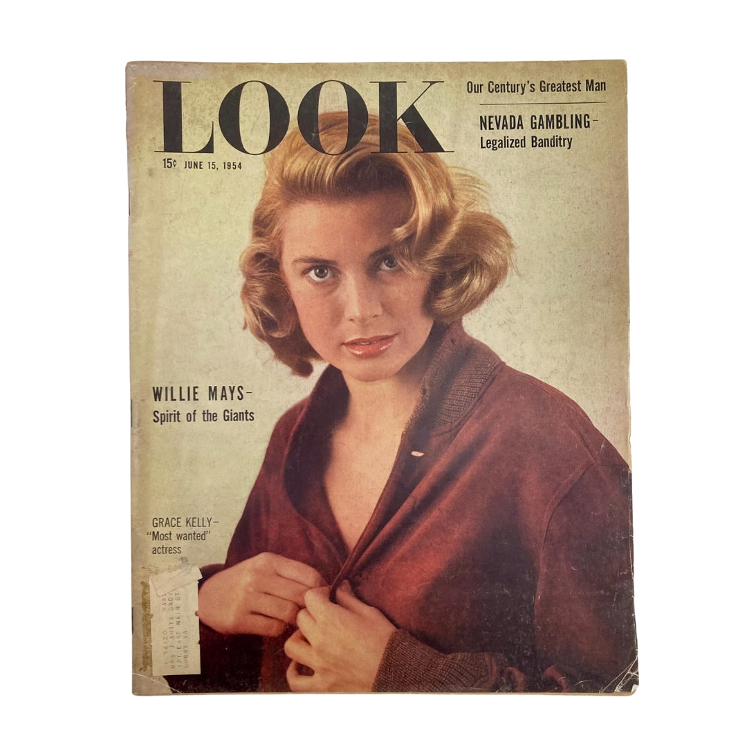 VTG Look Magazine June 15 1954 Grace Kelly - Most Wanted Actress