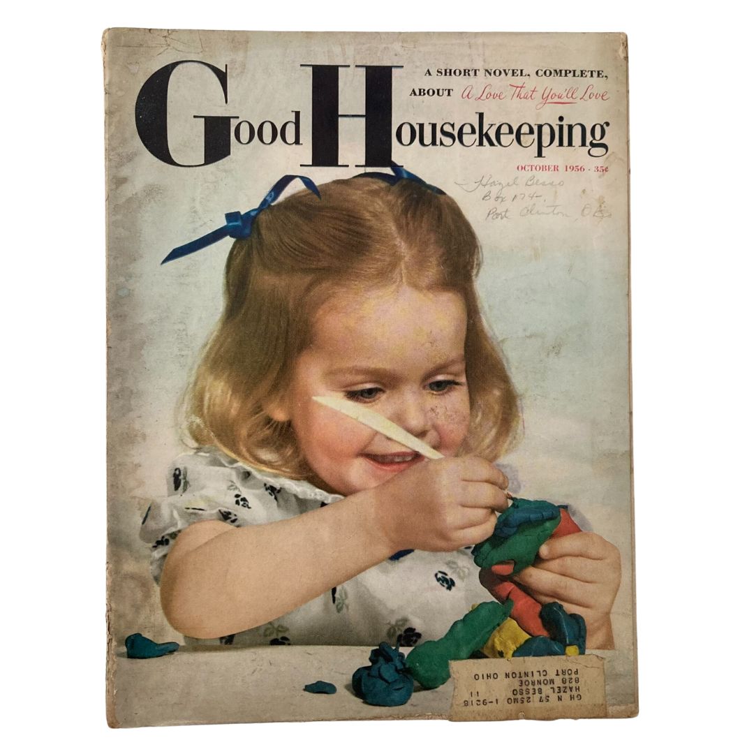 VTG Good Housekeeping Magazine October 1956 Make a Sweet Sixteen Hoop