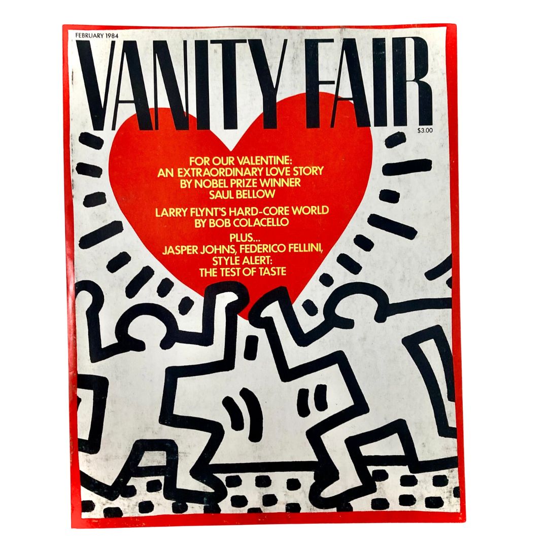 VTG Vanity Fair Magazine February 1984 An Extraordinary Love Story No Label