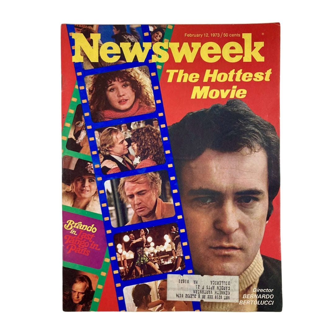 VTG Newsweek Magazine February 12 1973 Director Bernardo Bertolucci