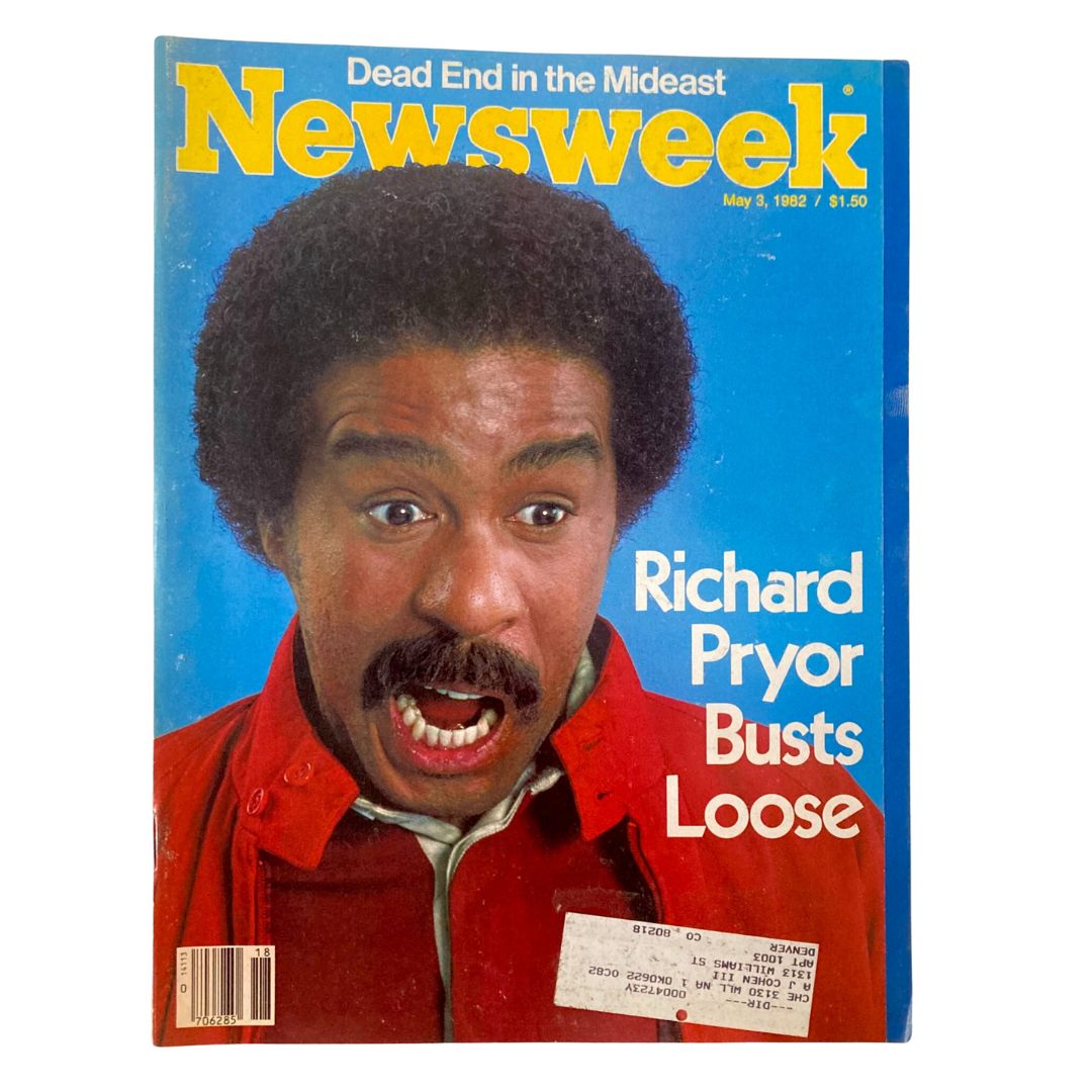 VTG Newsweek Magazine May 3 1982 Richard Pryor Busts Loose Finest Comic Talent