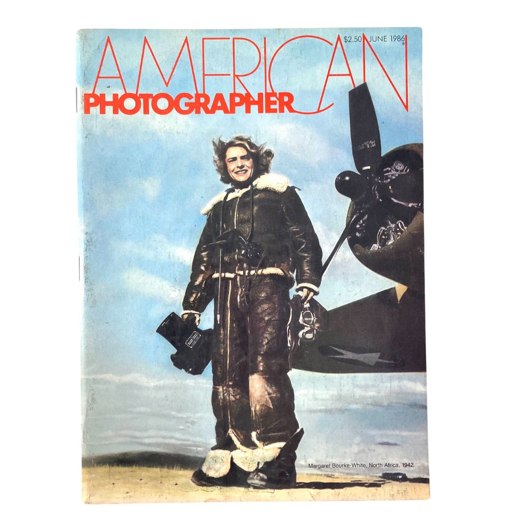 American Photographer Magazine June 1986 Margaret Bourke-White No Label