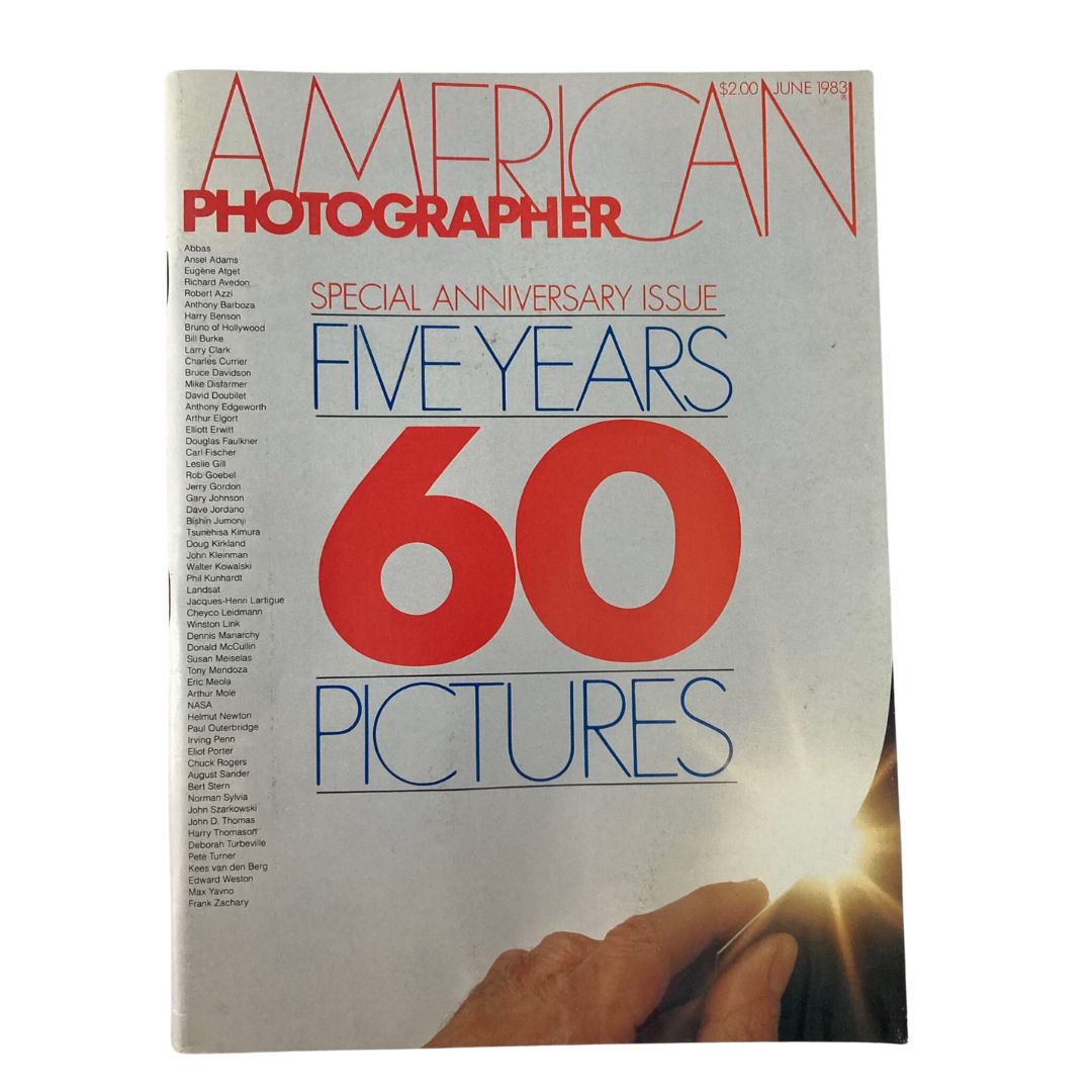 American Photographer Magazine June 1983 Five Years 60 Pictures No Label