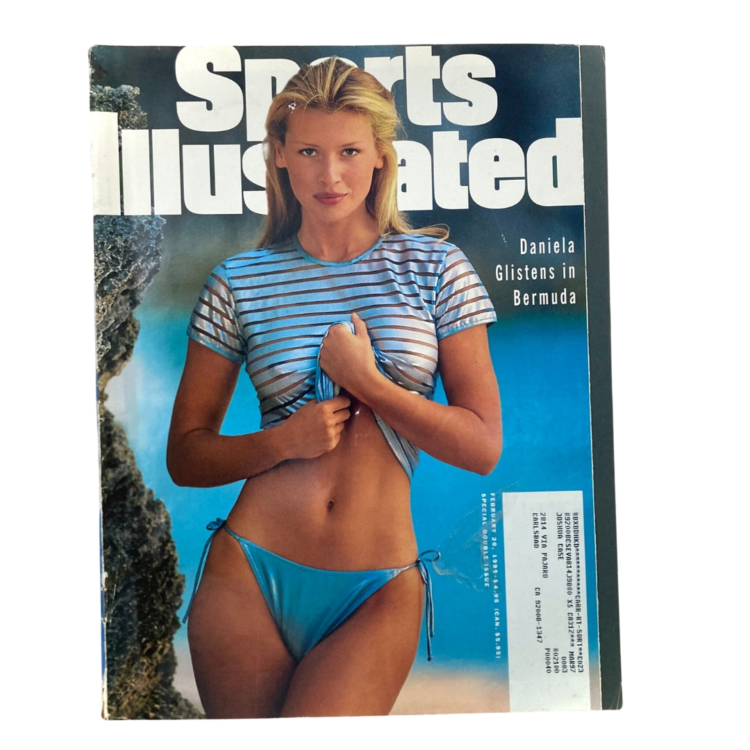 Sports Illustrated Magazine February 20 1995 Daniela Glistens in Bermuda