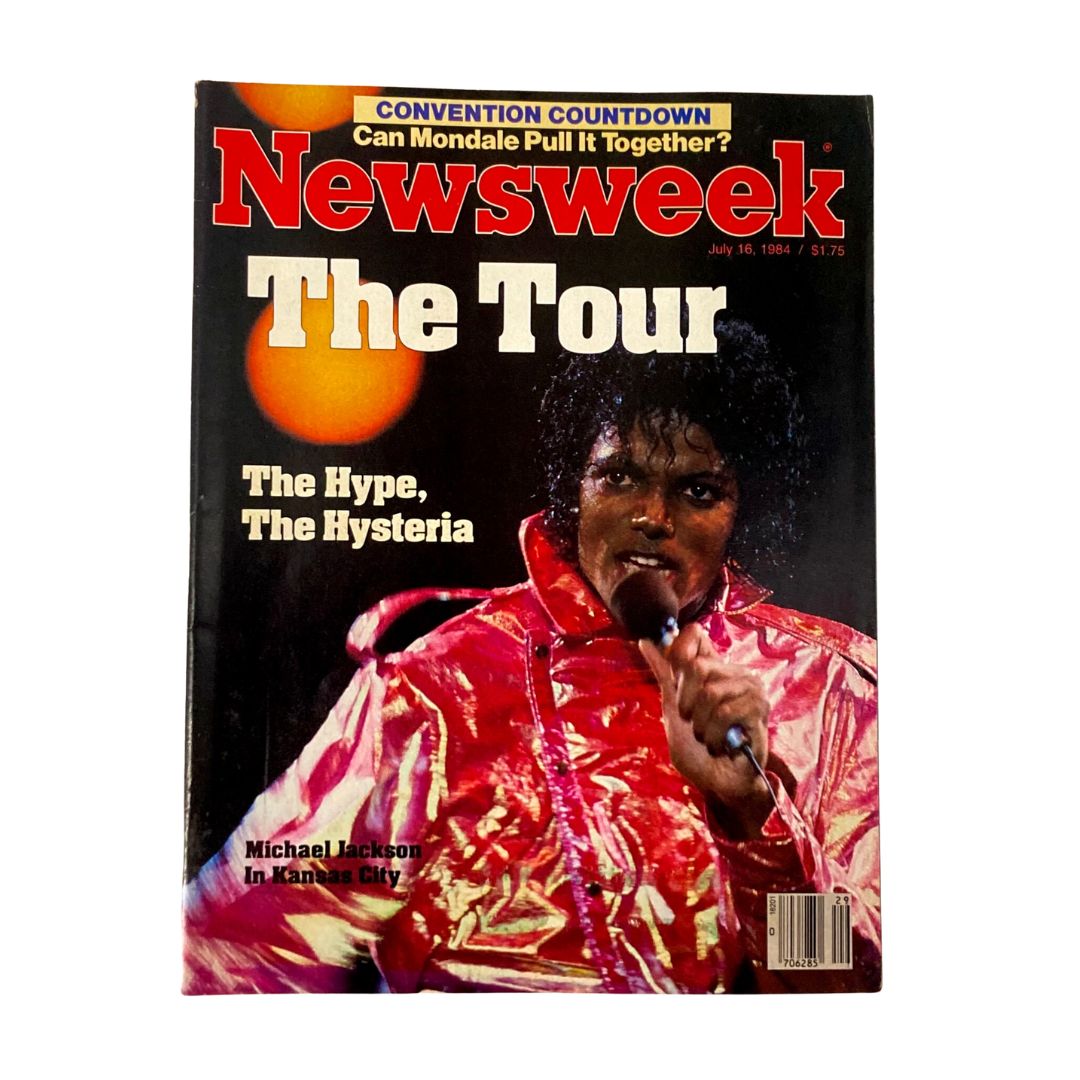 VTG Newsweek Magazine July 16 1984 Michael Jackson The Tour No Label