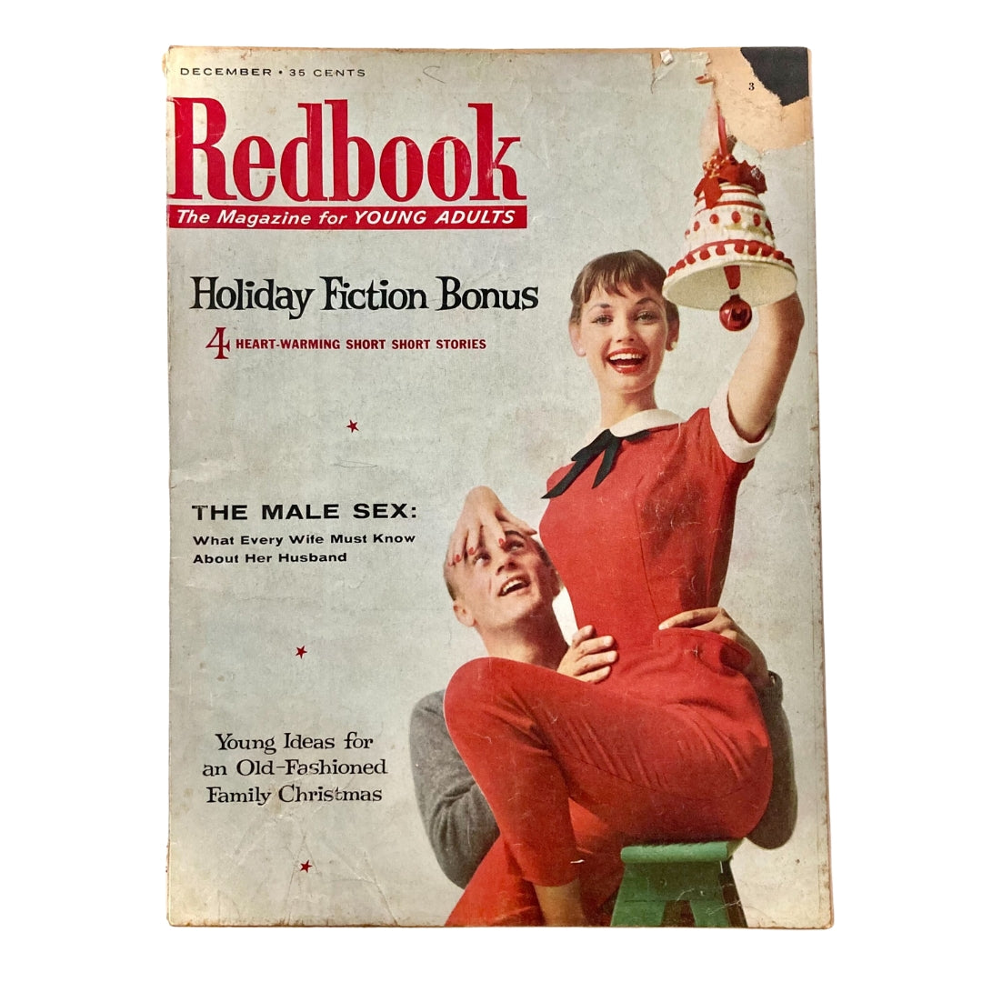 VTG Redbook Magazine December 1956 Holiday Fiction Bonus No Label