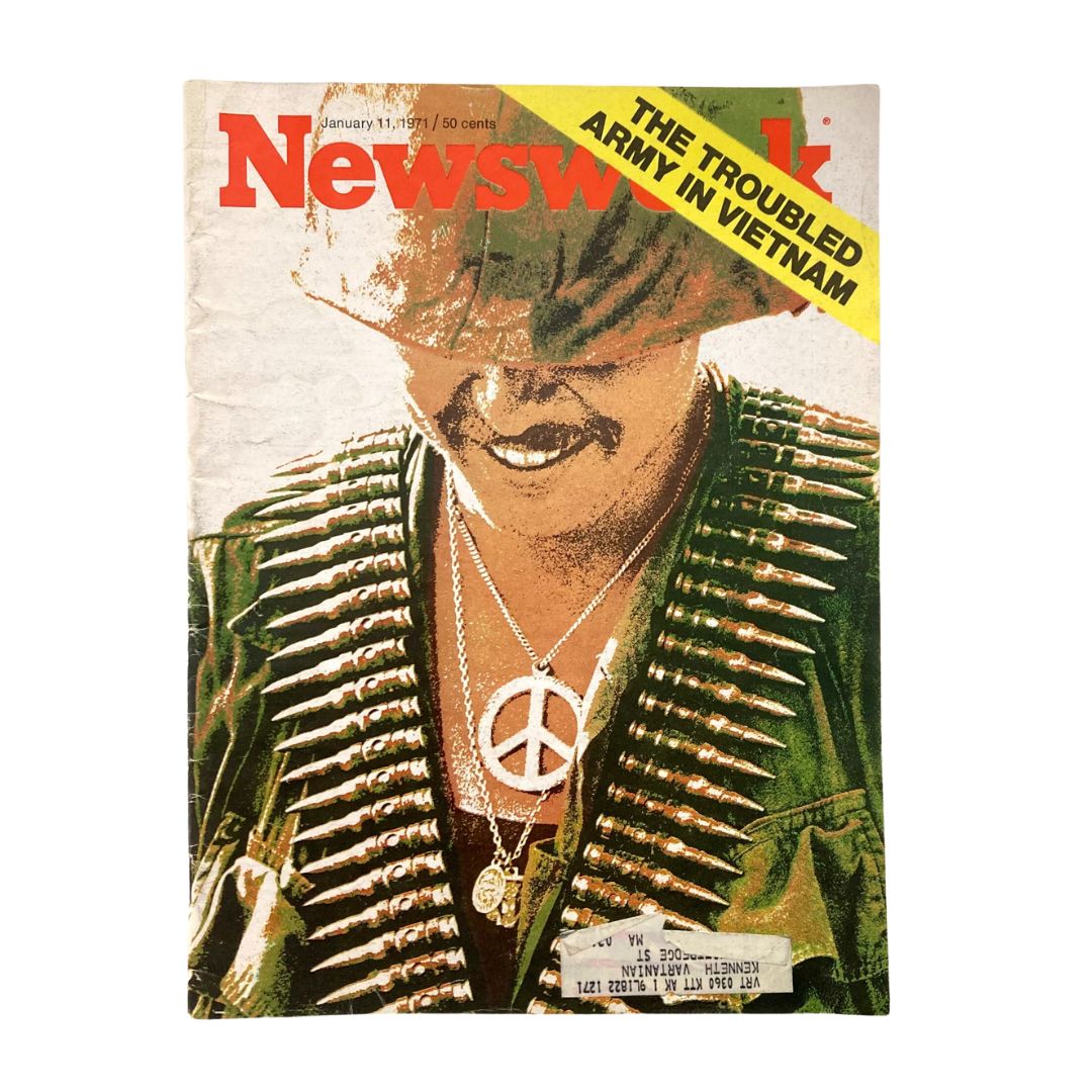 VTG Newsweek Magazine January 11 1971 The Troubled Army in Vietmam