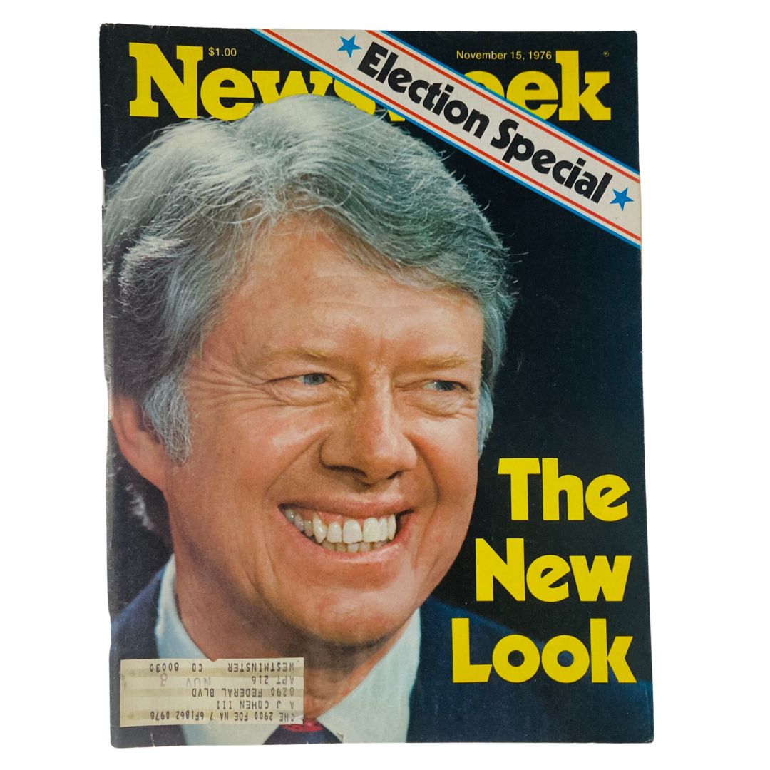 VTG Newsweek Magazine November 15 1976 Jimmy Carter for Election Special